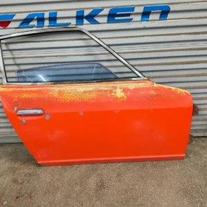 77-78 S30 Almost NOS Cond. Right Empty Door Shell Panel - Orange OEM