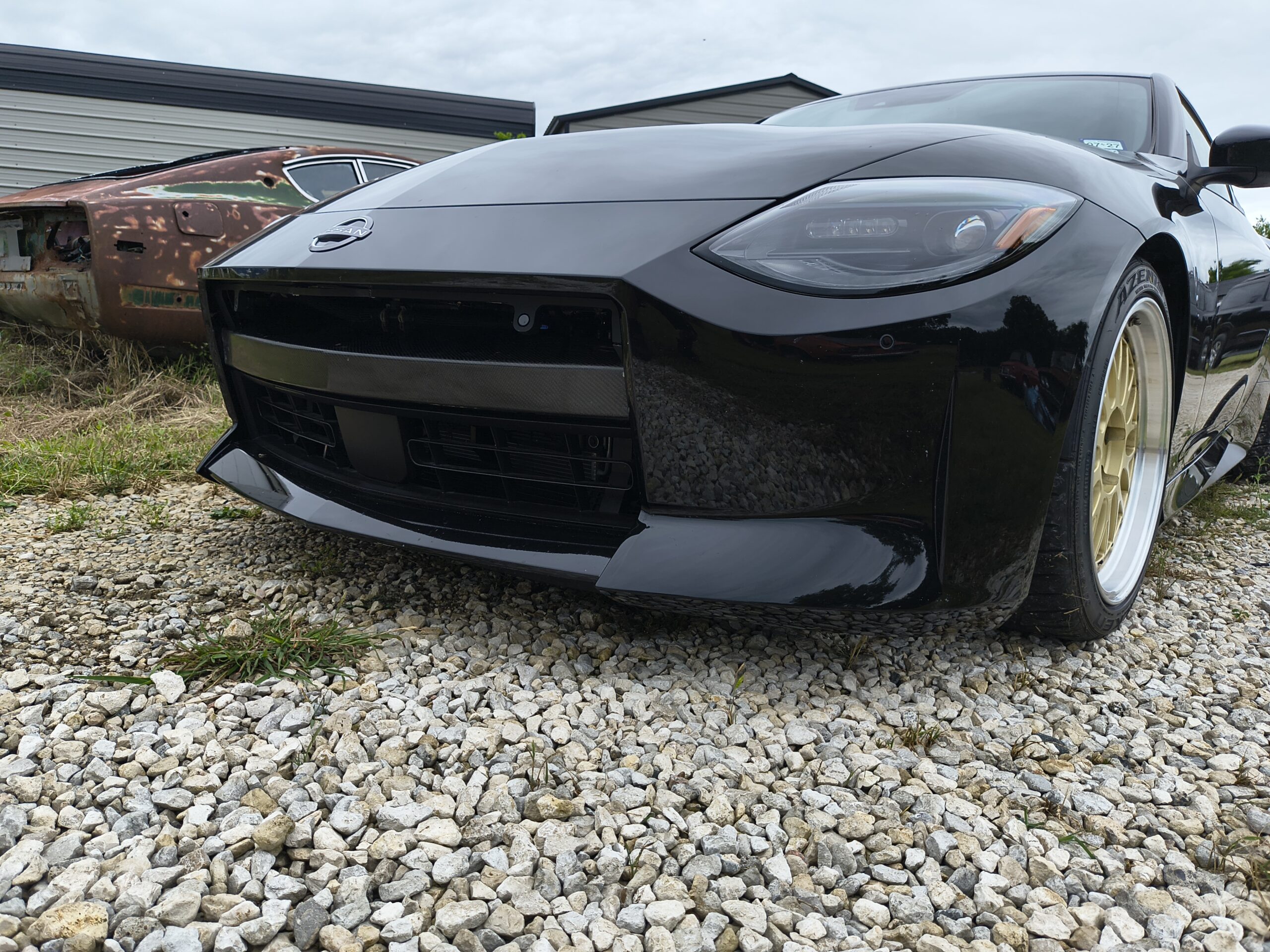 2023+ Nissan Z Nose Panel / Grille Delete with air guide - Image 6